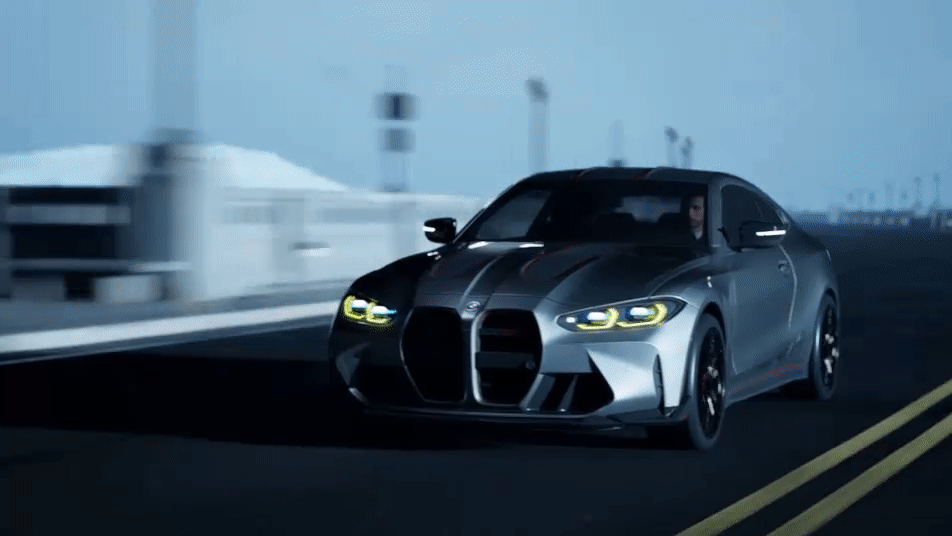 BMW M4 CSL. Click to play.